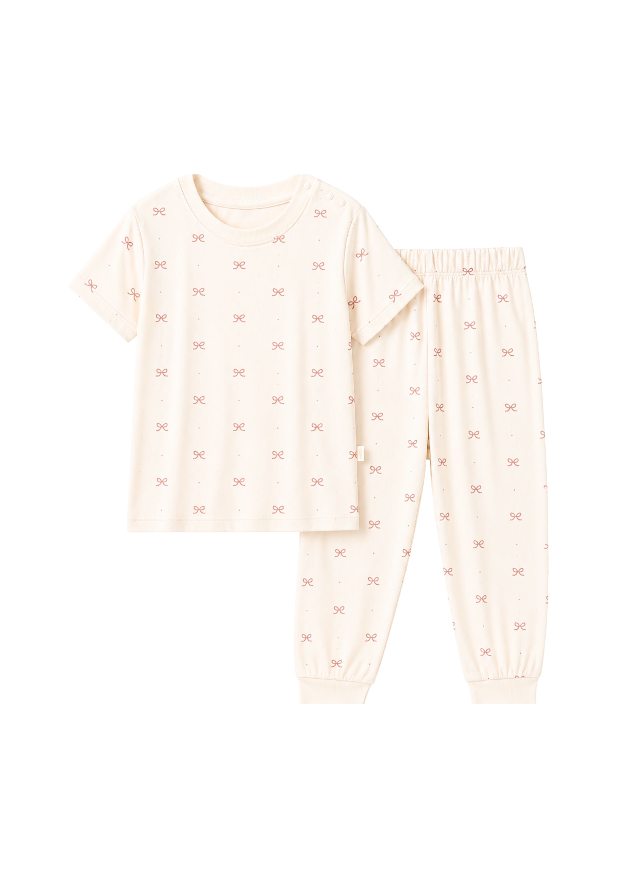 Organic Bamboo Summer Pajama Set-Bowties
