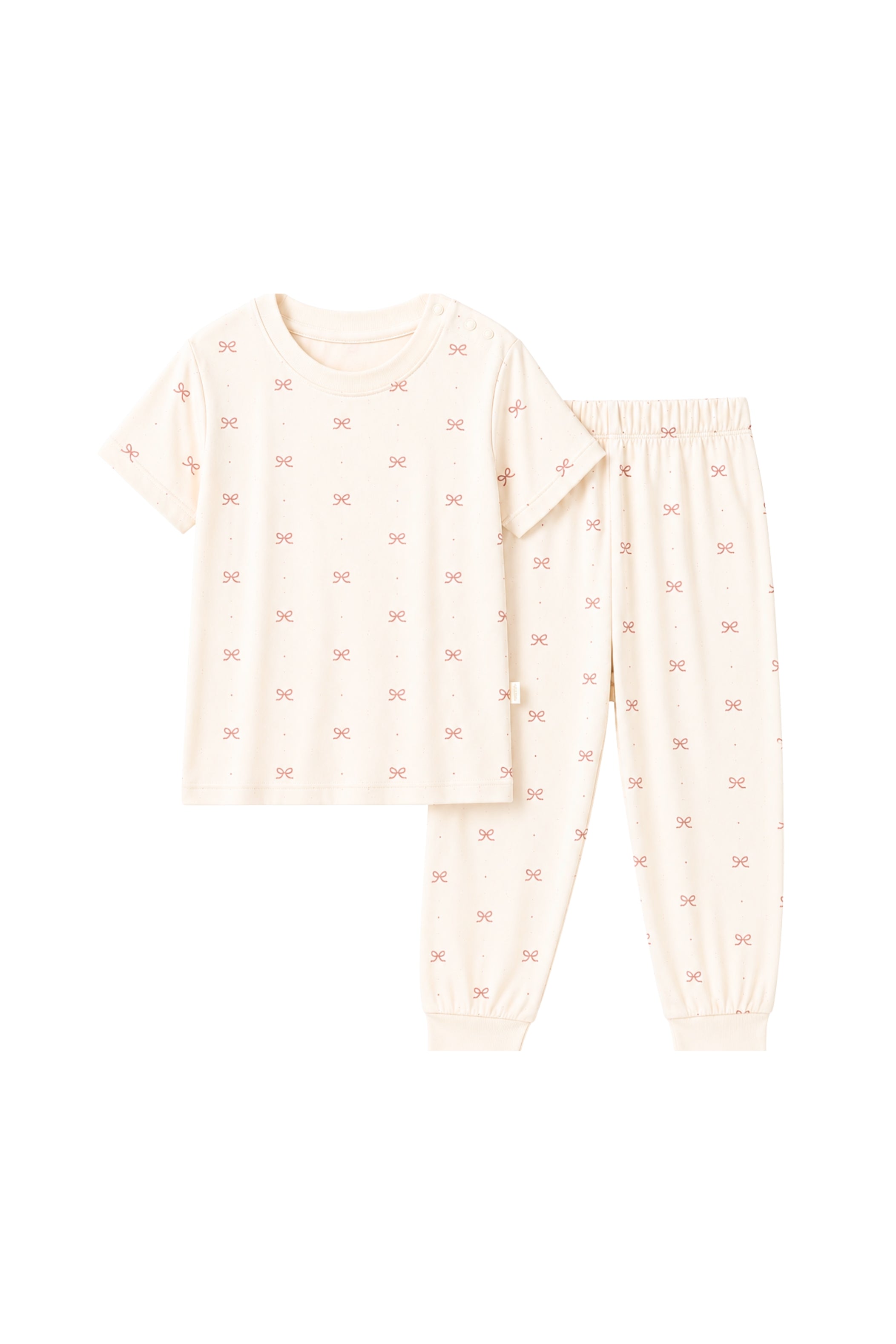 Organic Bamboo Summer Pajama Set-Bowties