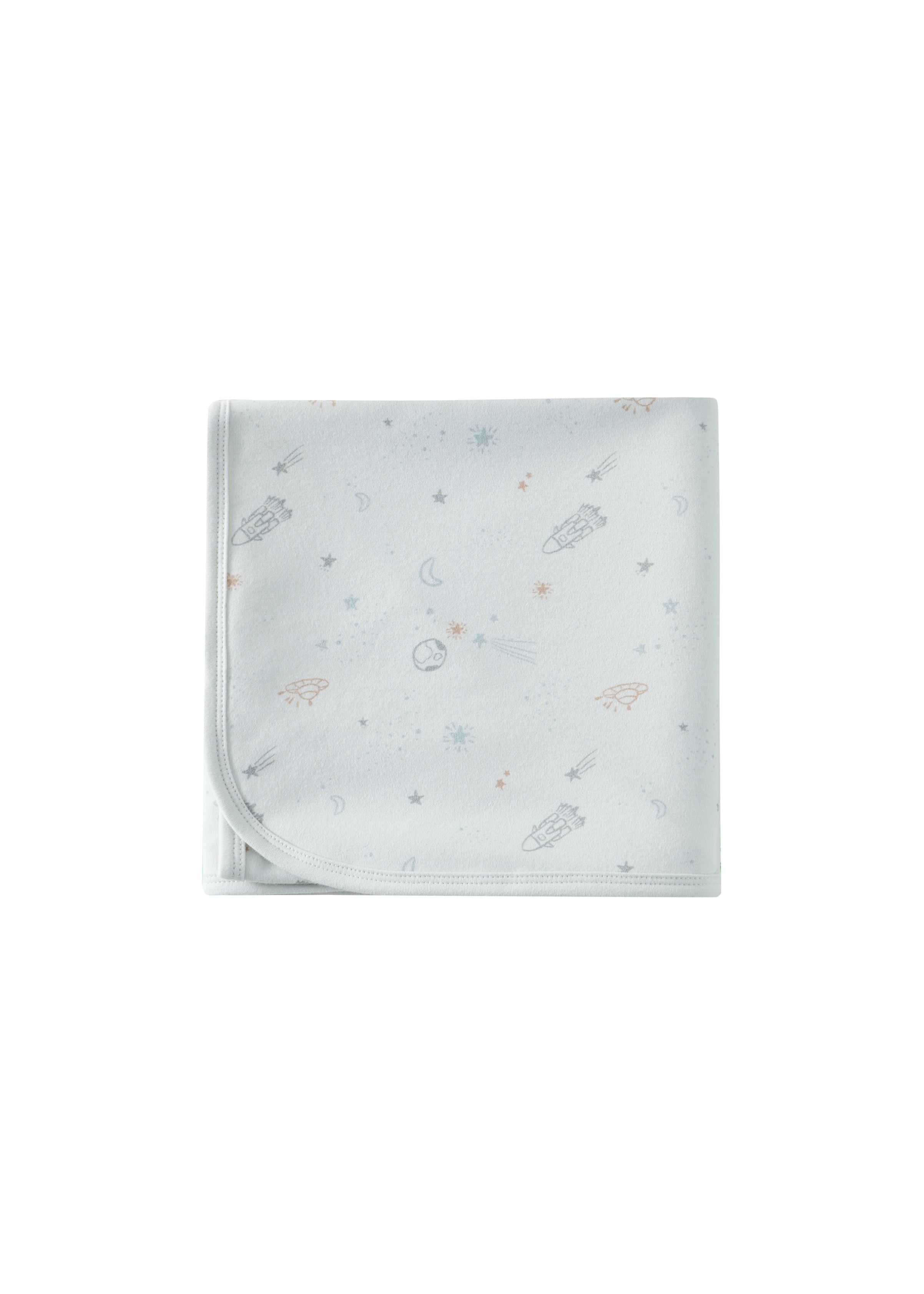 Organic Cotton Swaddle Blanket-Space