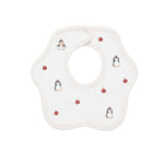 Organic baby bib baby penguin