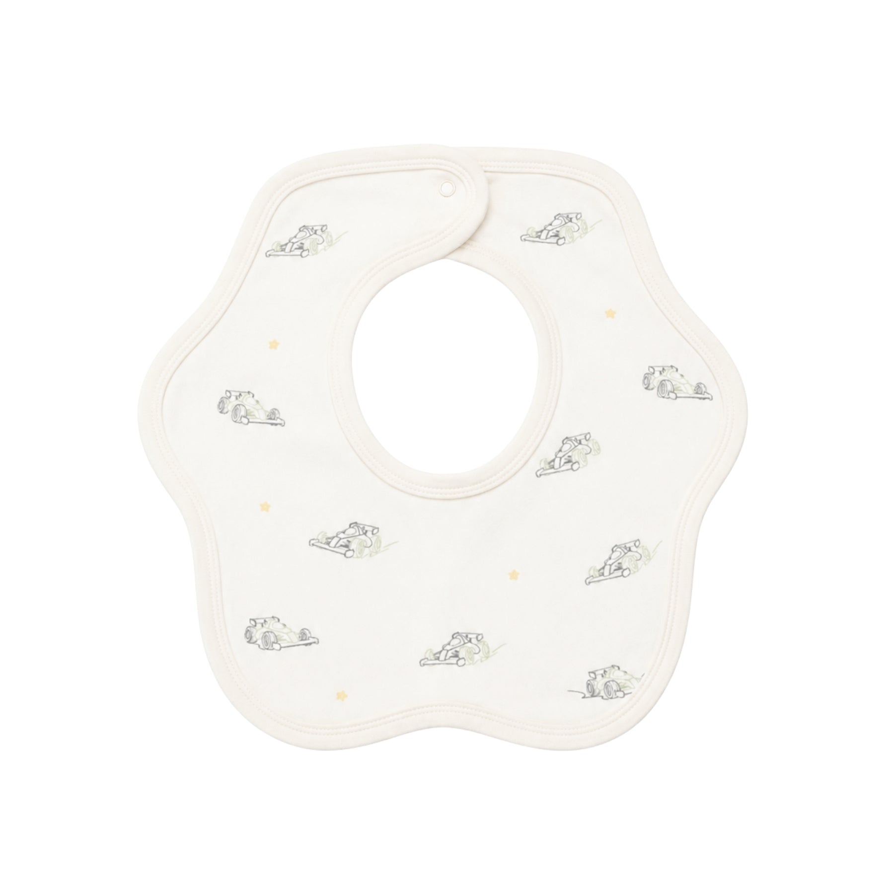Organic baby bib racing