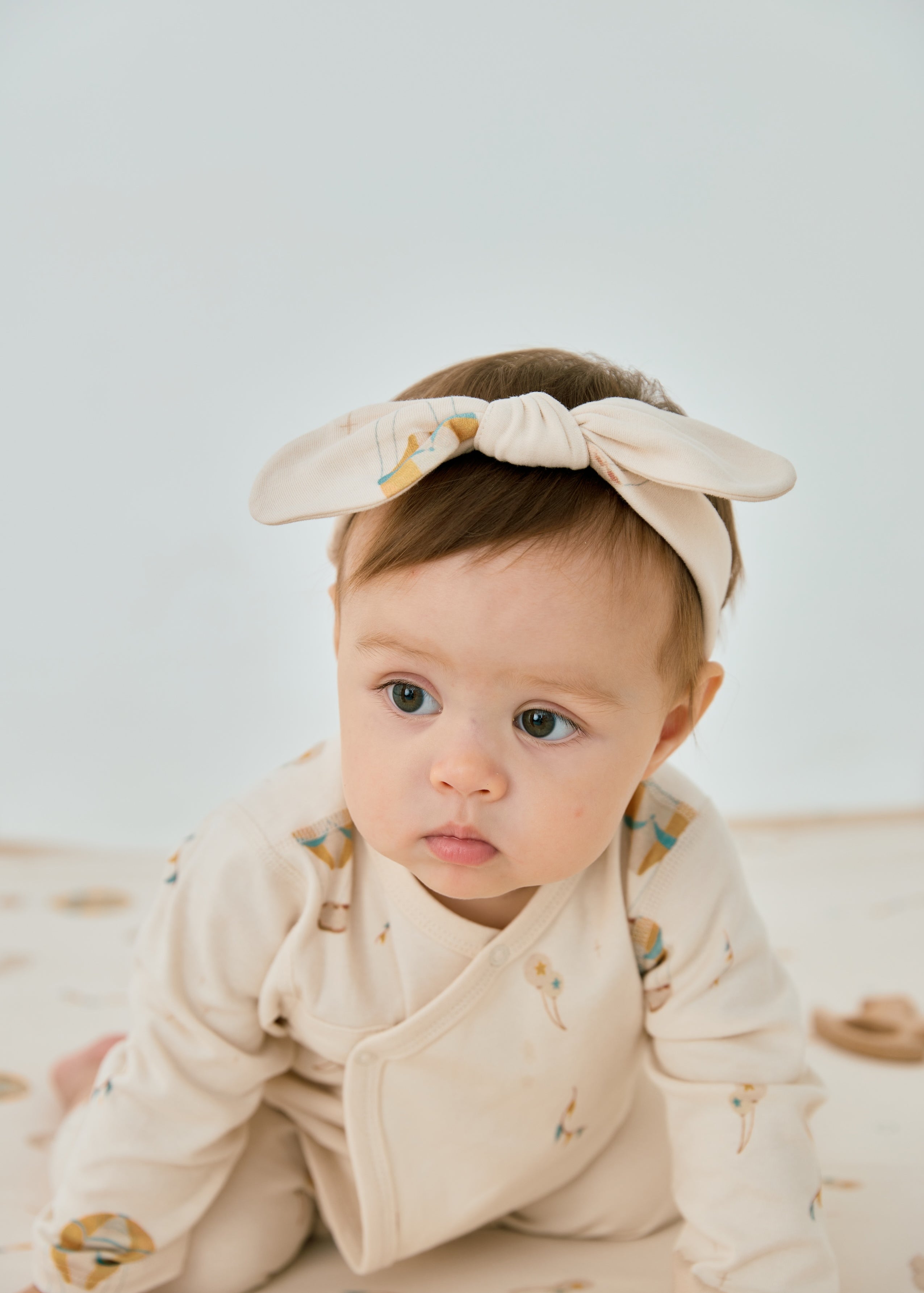 Baby Headband With Bow-Fantasy