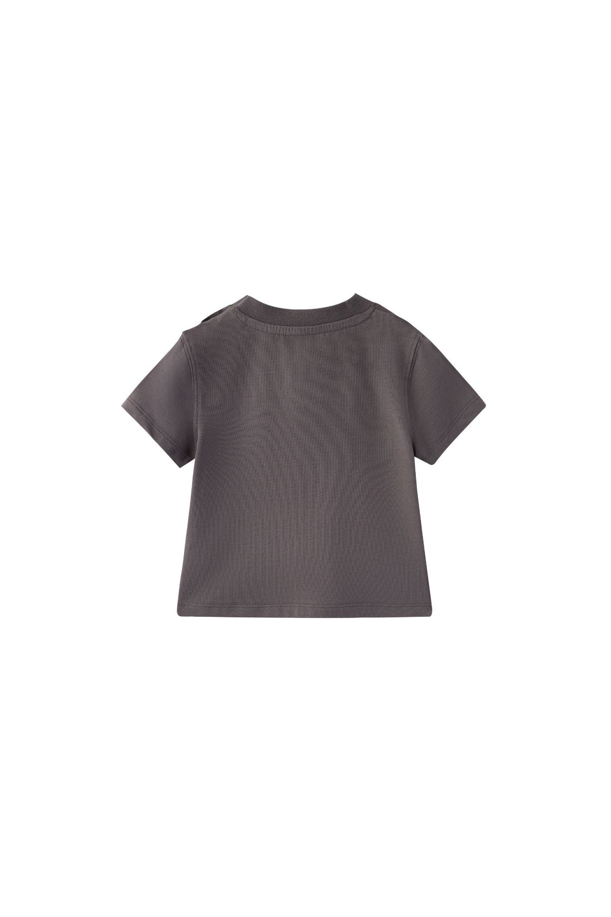 Organic Cotton Pocket T-shirt-Dark grey| Norsu Organic – NORSU-ORGANIC