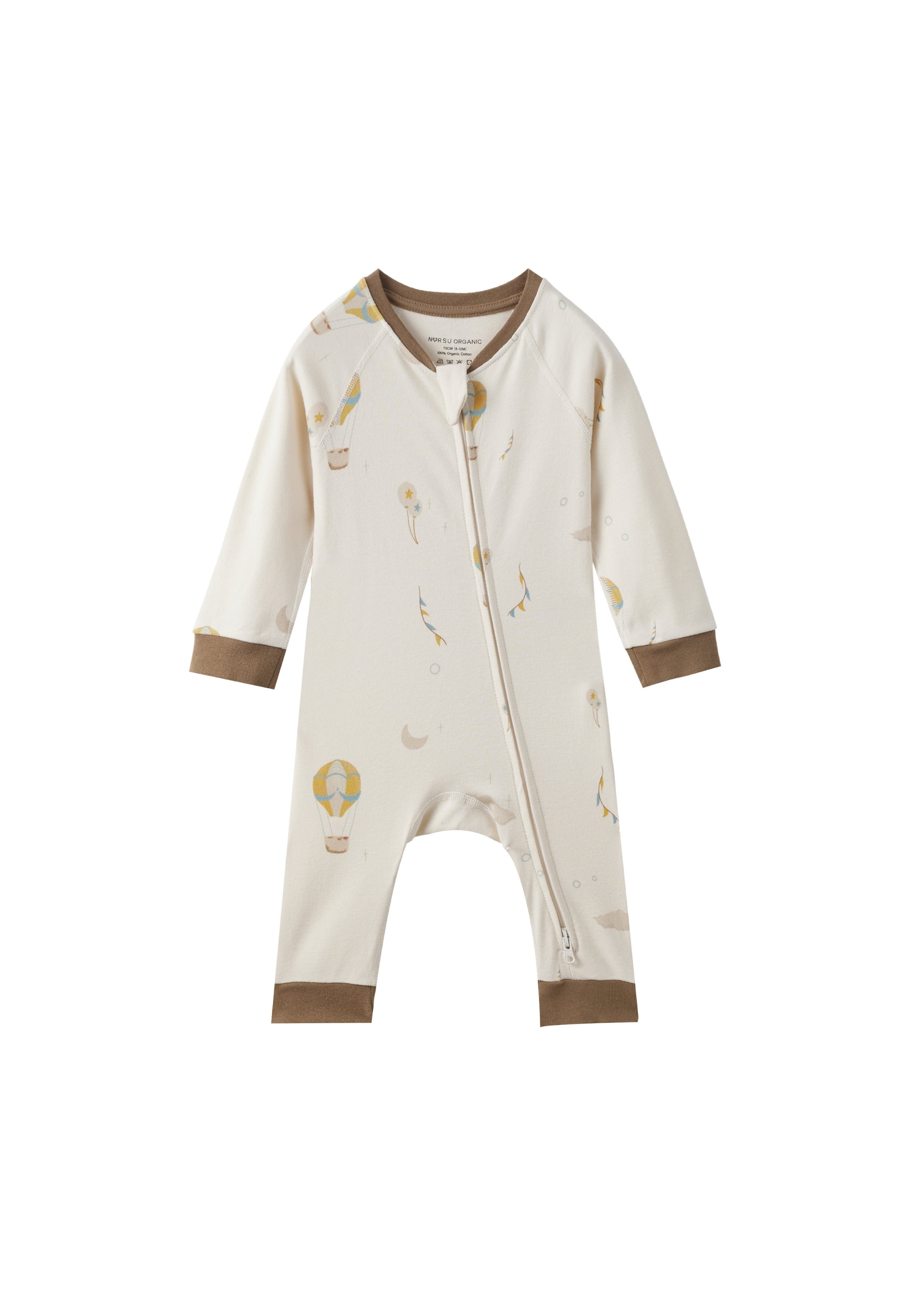 Baby Organic Cotton Zip-up Sleeper-Fantasy