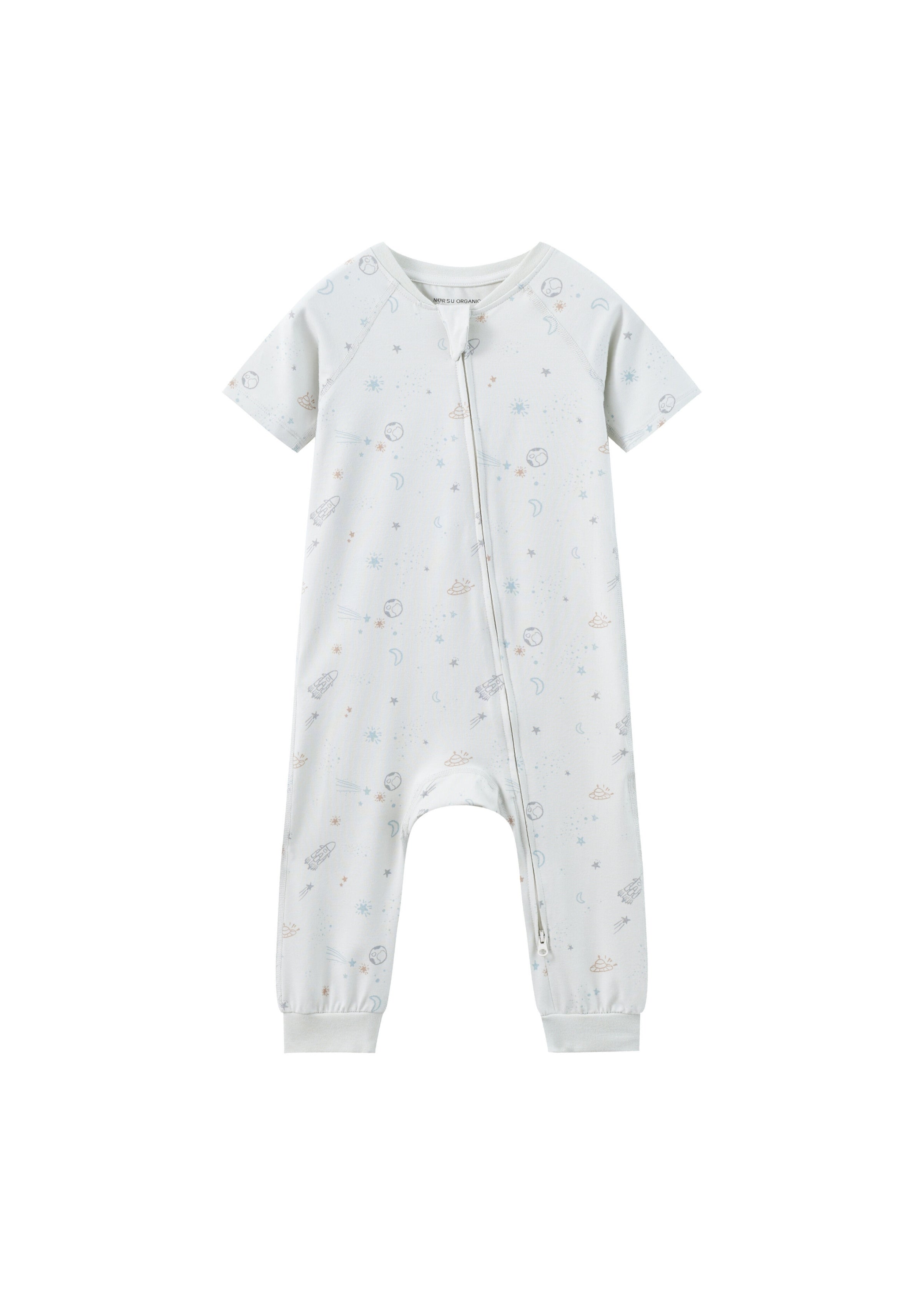 Organic Bamboo Zip-up Sleeper-Space