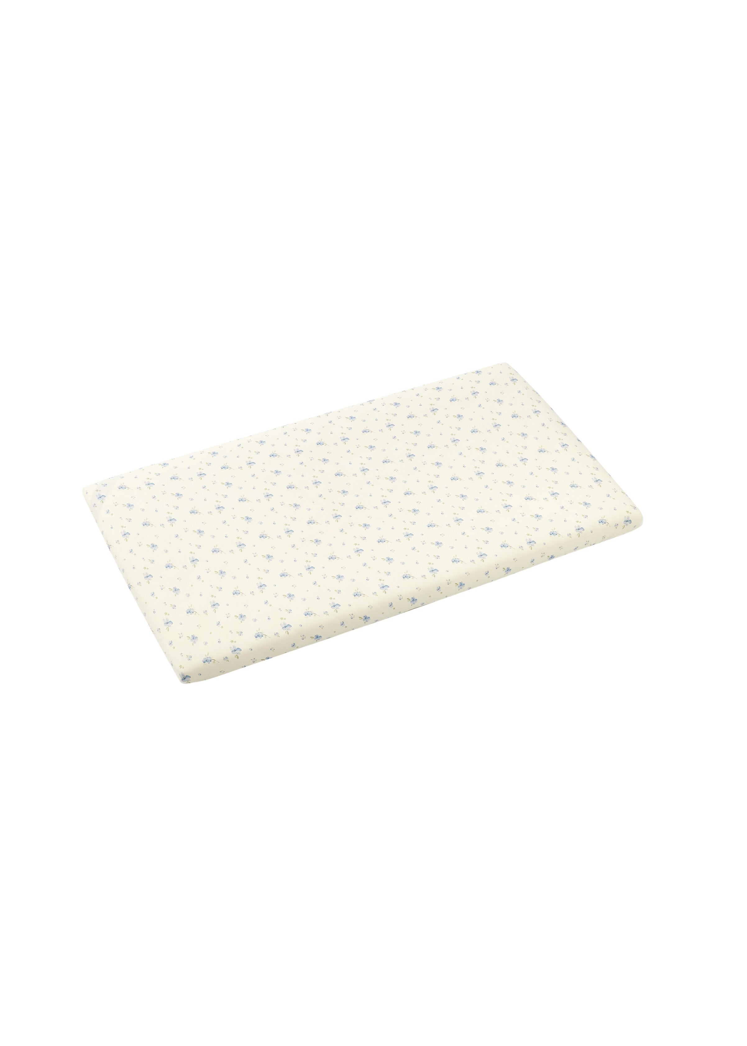 Organic Cotton Crib Sheet-Blueberry