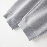 Gray sweatpants on a white background