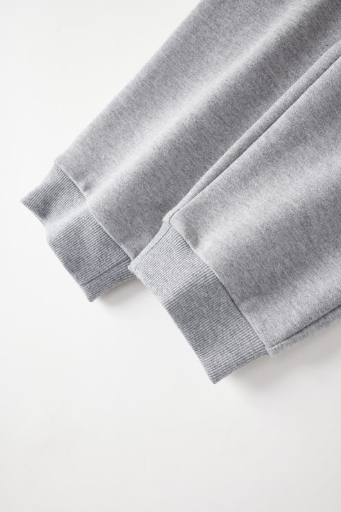 Gray sweatpants on a white background