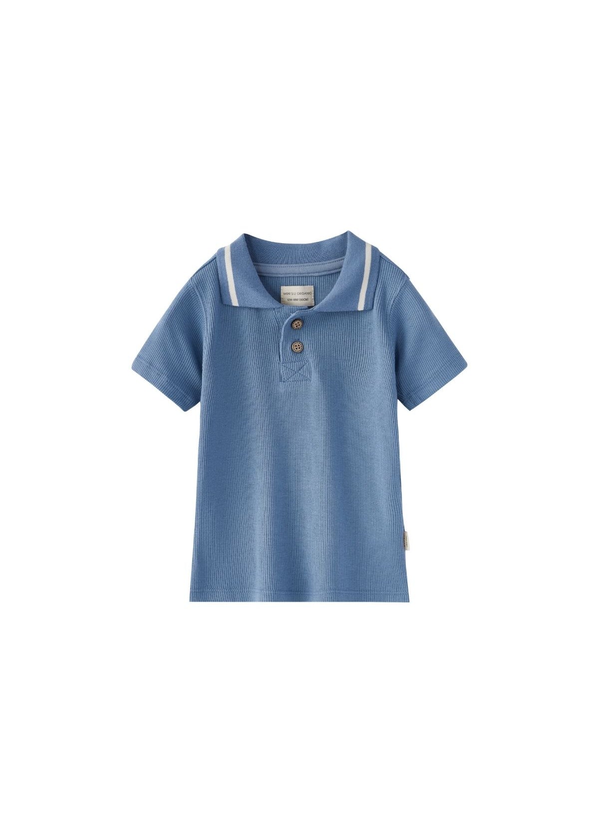 Front of Toddler Bamboo Polo Shirt-Citadel