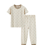 Organic Bamboo Summer Pajama Set-Dots