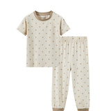 Organic Bamboo Summer Pajama Set-Dots