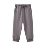 Gray sweatpants on a white background