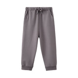 Gray sweatpants on a white background