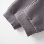 Gray sweatpants on a white background