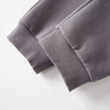 Gray sweatpants on a white background