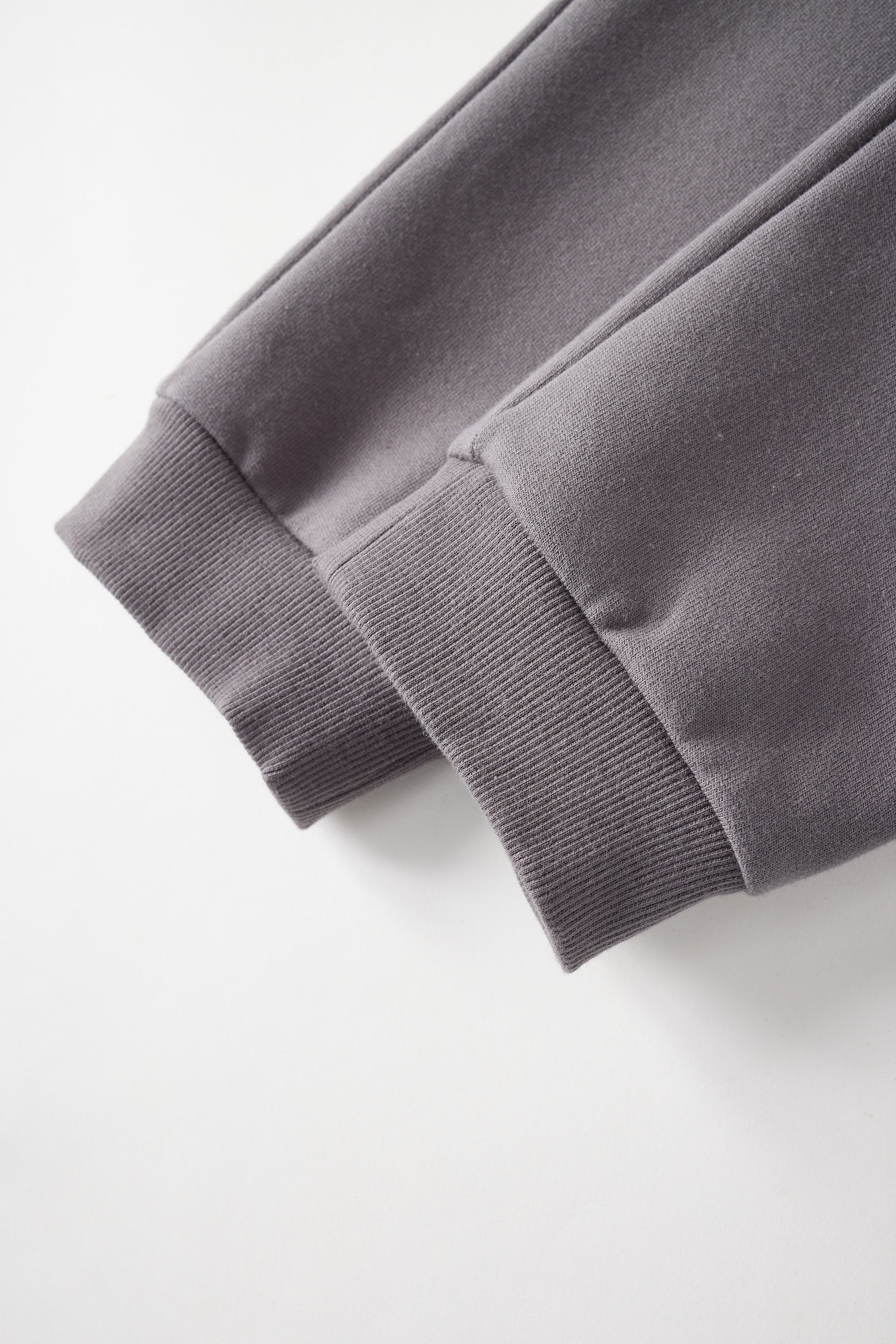 Gray sweatpants on a white background