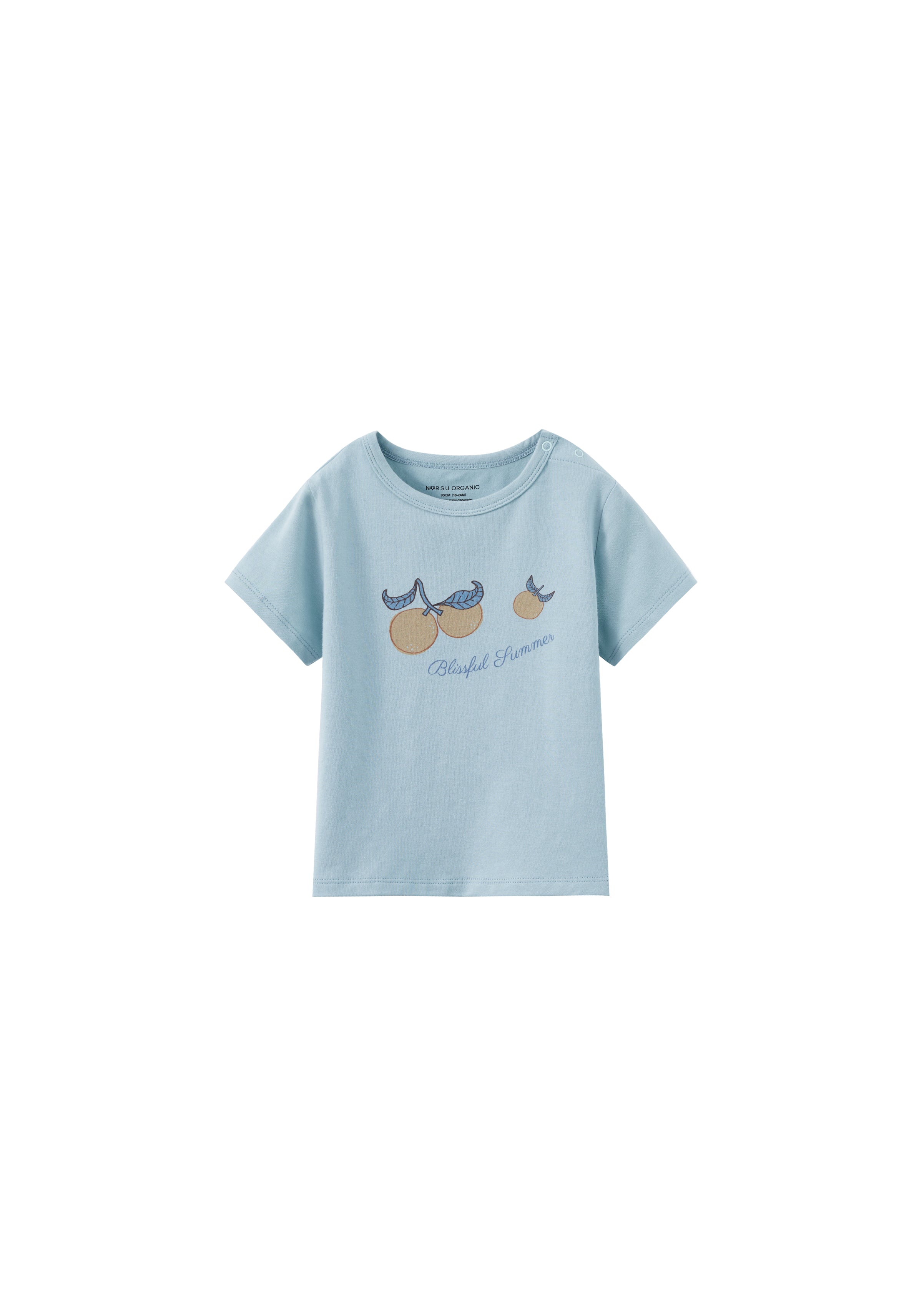 Toddler Organic Graphic T-shirt-Clementine