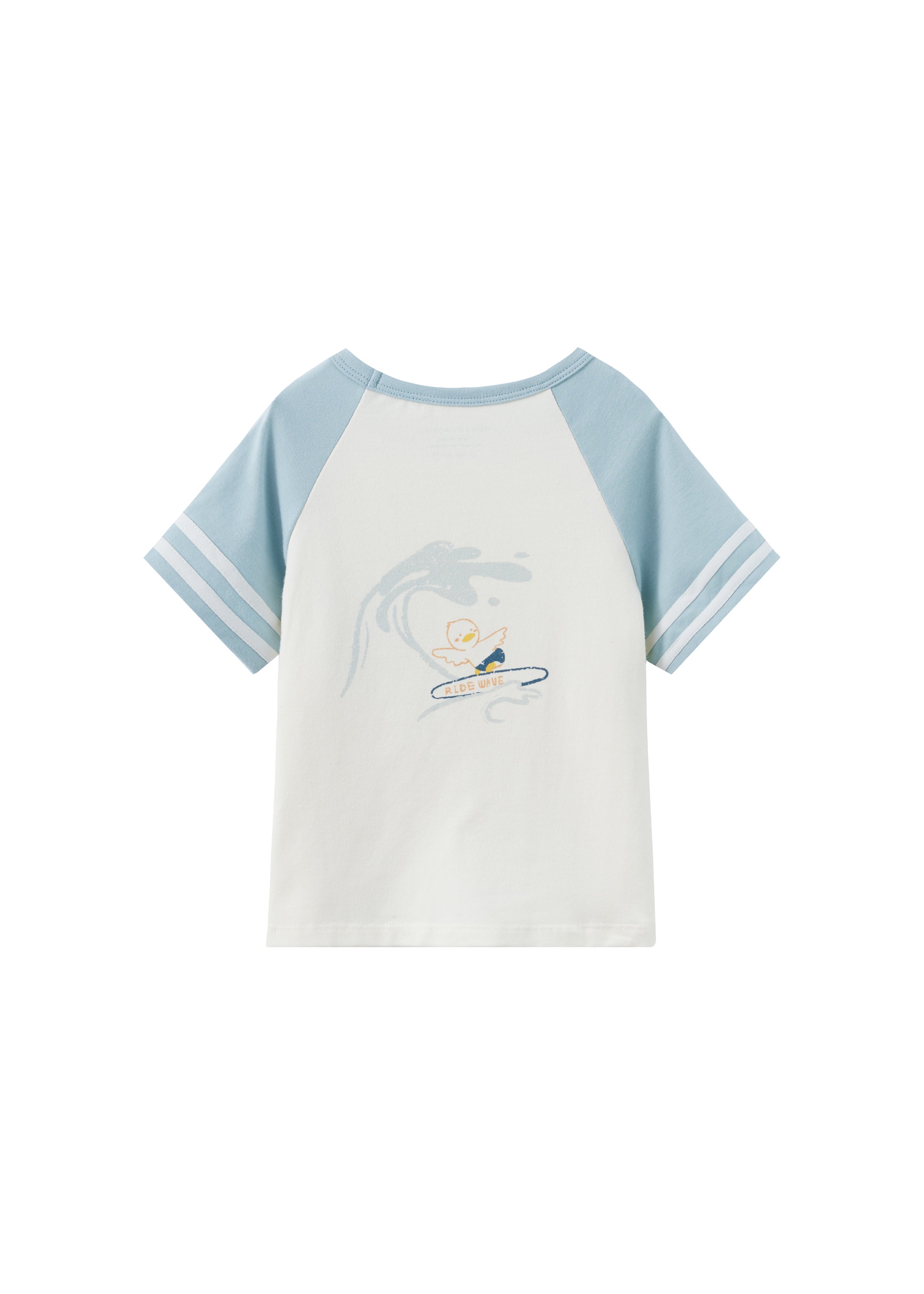Toddler Organic T-shirt-Waves