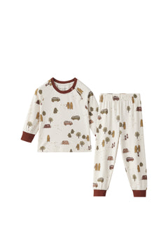 Organic Toddler Pajama Set-Camping