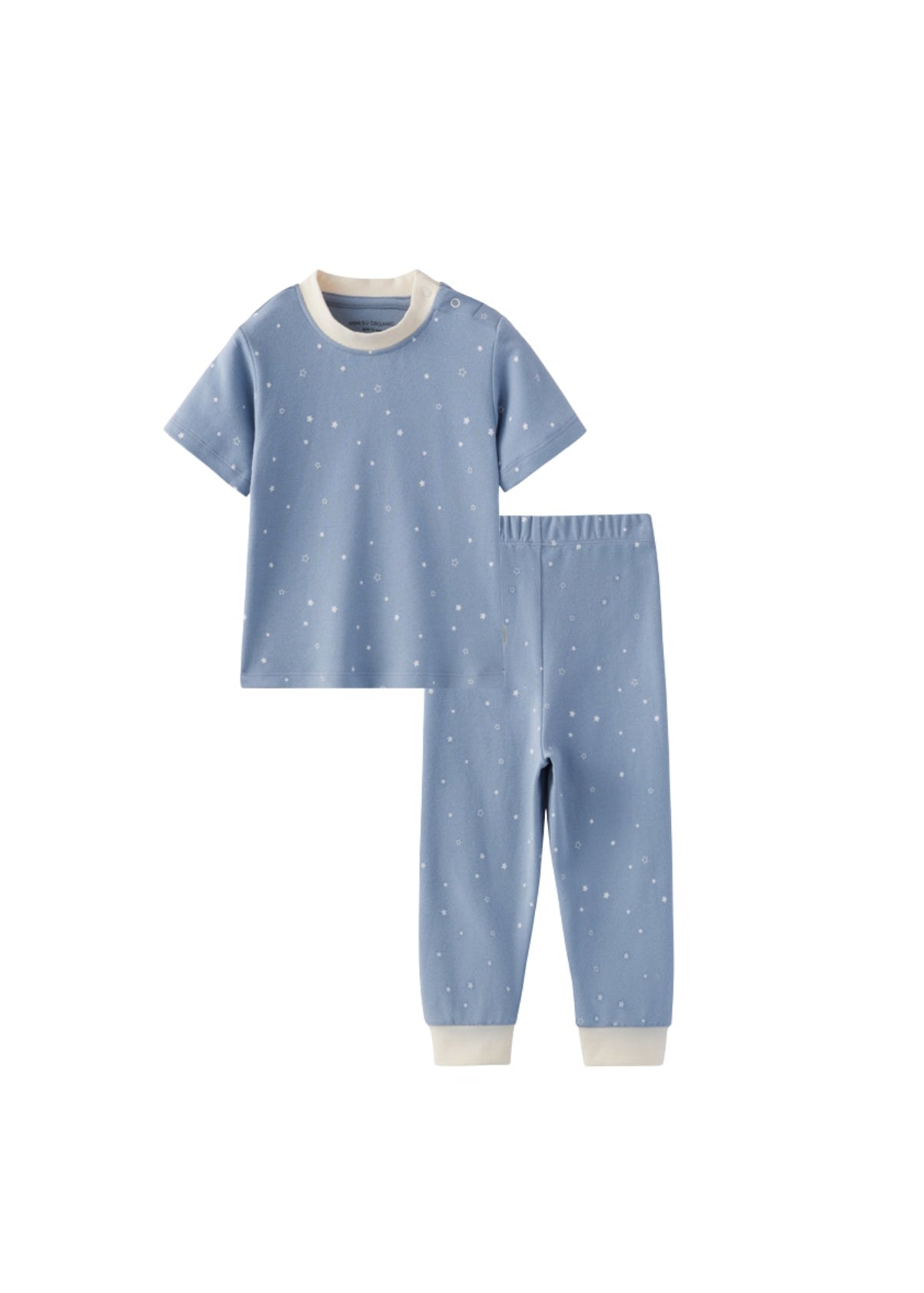 Organic Toddler Pajama Sets-Blue Starry NORSU-ORGANIC