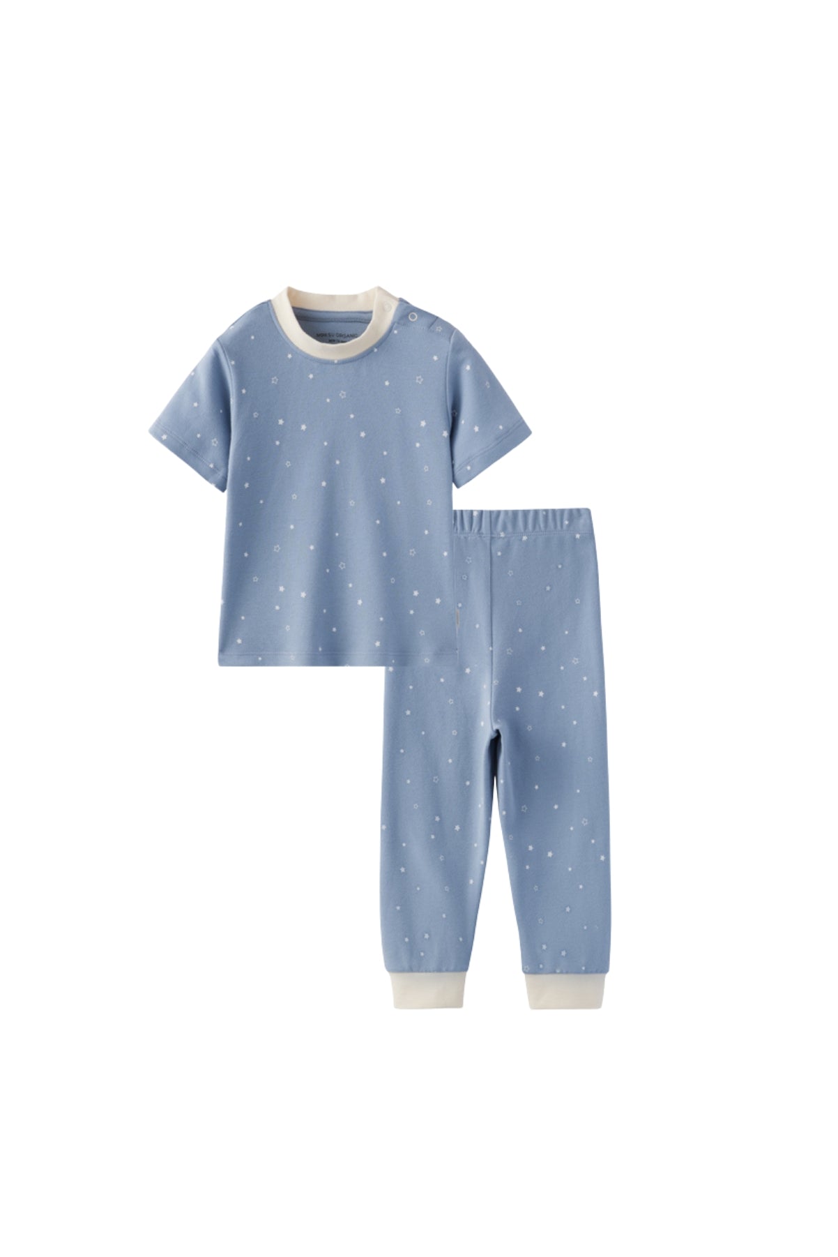 Organic Toddler Pajama Sets-Blue Starry NORSU-ORGANIC