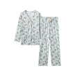 women elfs pajama set on a white background