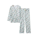 women elfs pajama set on a white background