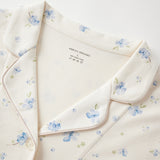 blueberry-patterned garment on a white background
