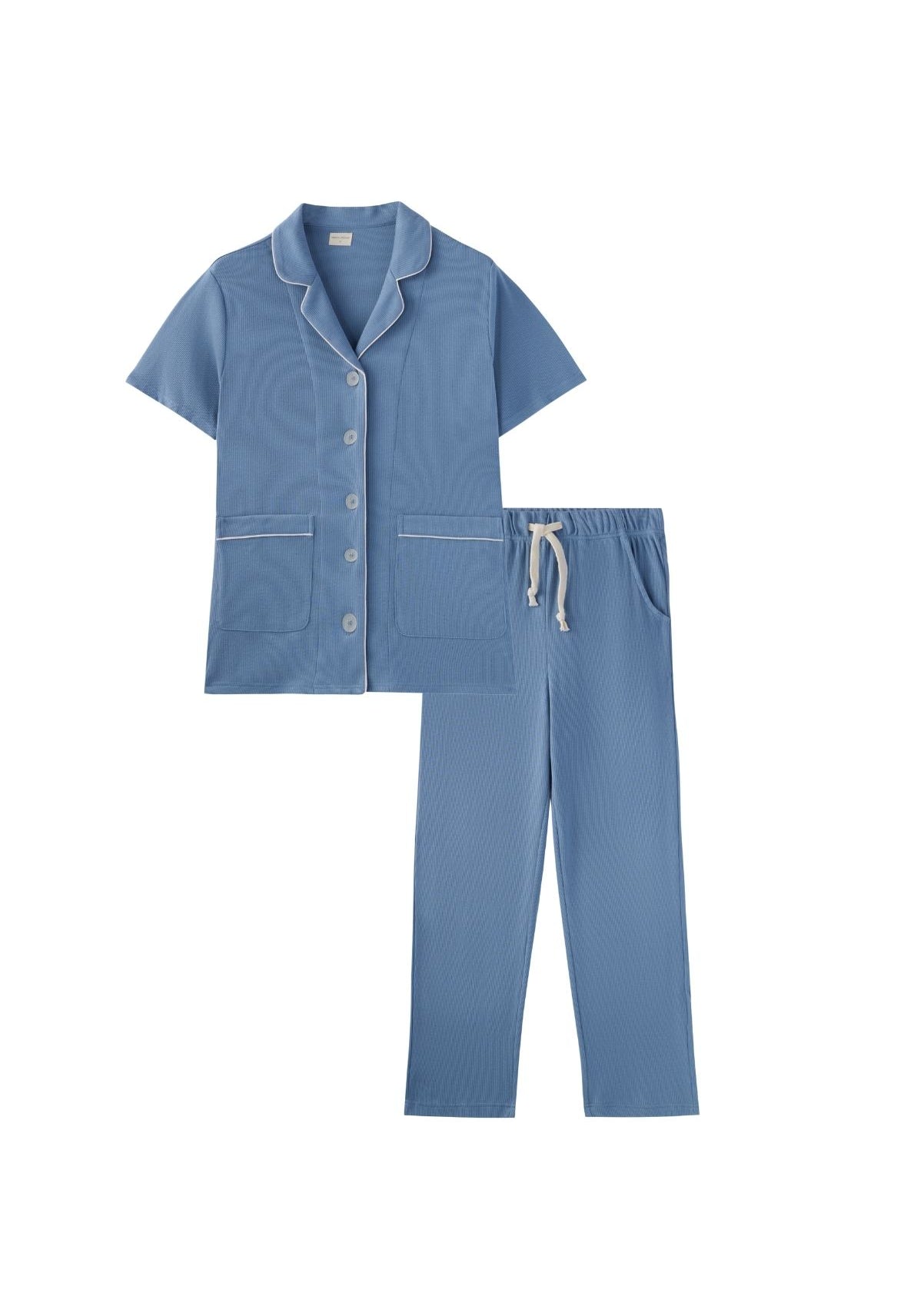 Women Short-sleeve Bamboo PJ Set-Citadel