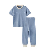 Organic Toddler Pajama Sets-Blue Starry