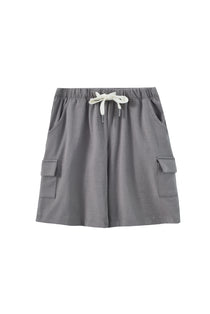 Toddler Cargo Shorts-Dark Grey
