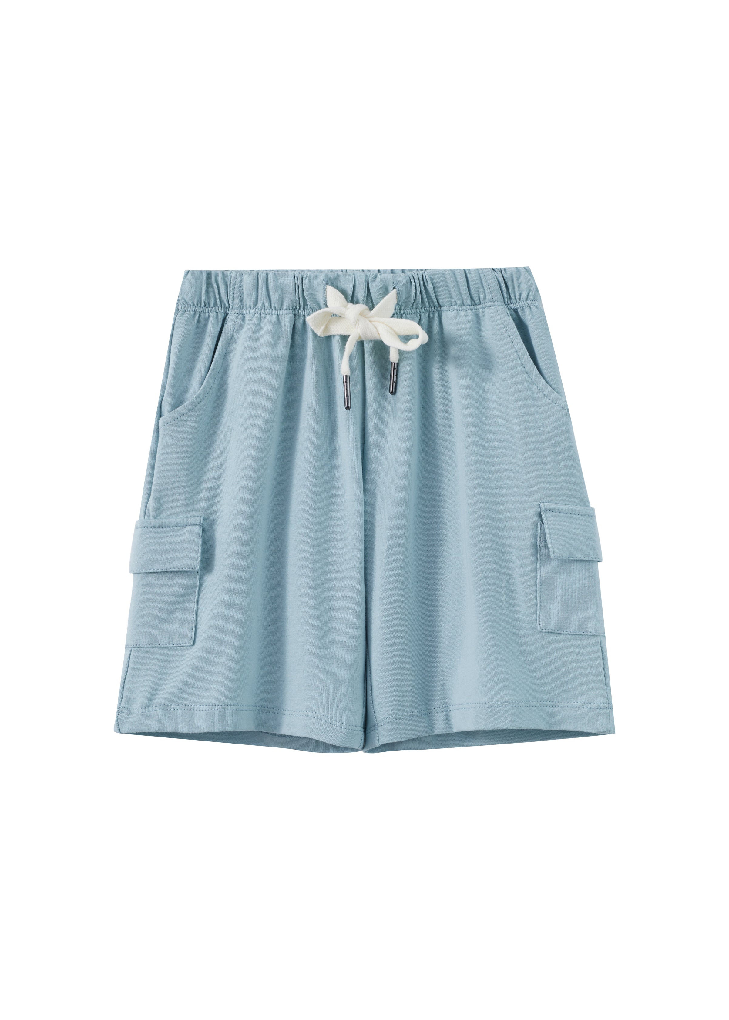Toddler Cargo Shorts-Light Blue