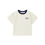 Toddler Organic Cotton T-shirt-Cream