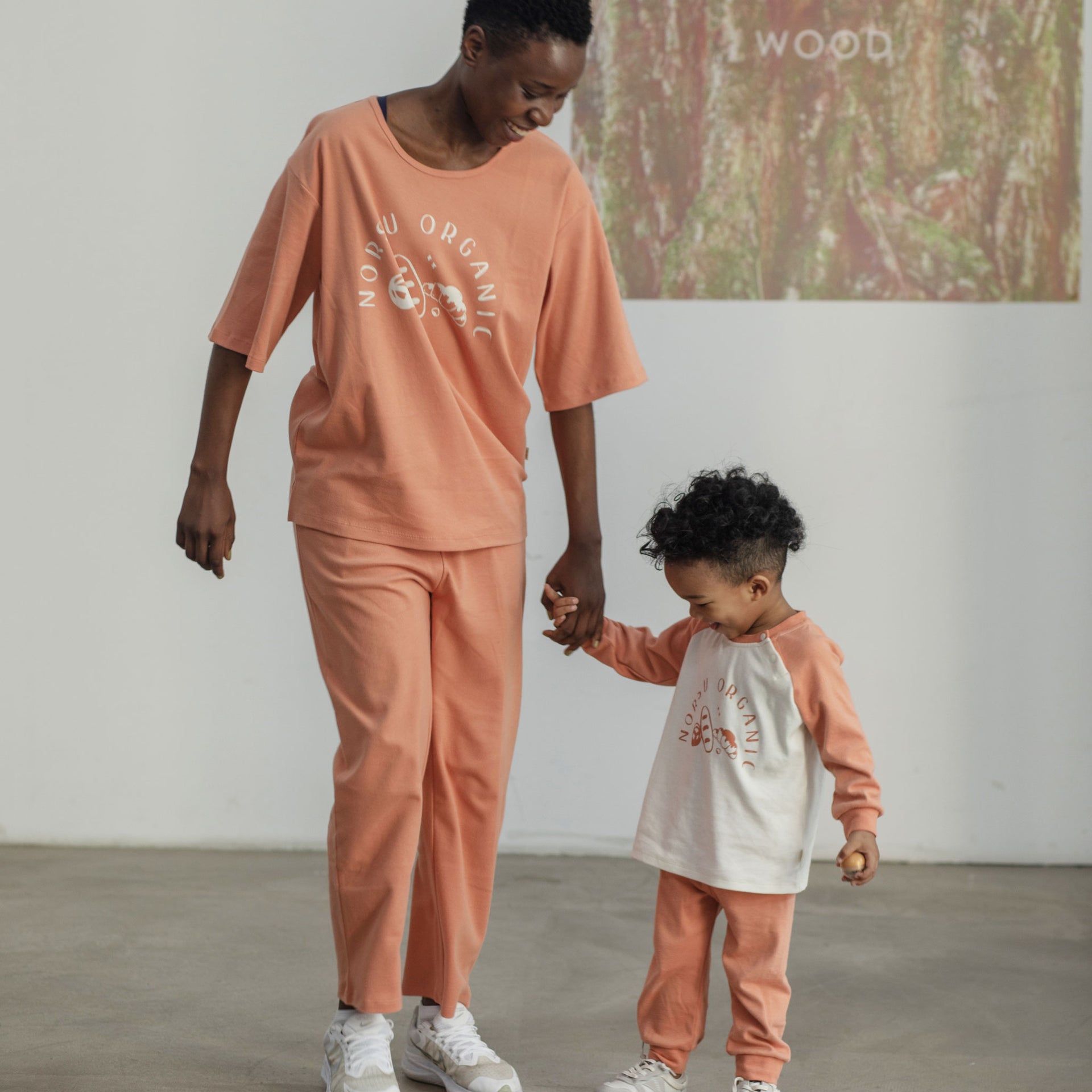 Women Super Soft Organic Cotton PJ Set-Melon – NORSU-ORGANIC