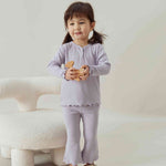 Girls Toddler Organic Bamboo Shirt-Iris