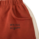 Organic Baby Kids Norsu Fleece Jogger-Vanilla/Maple