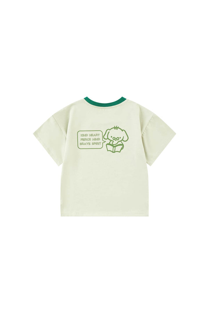 Toddler Organic Cotton T-shirt-Tender Green