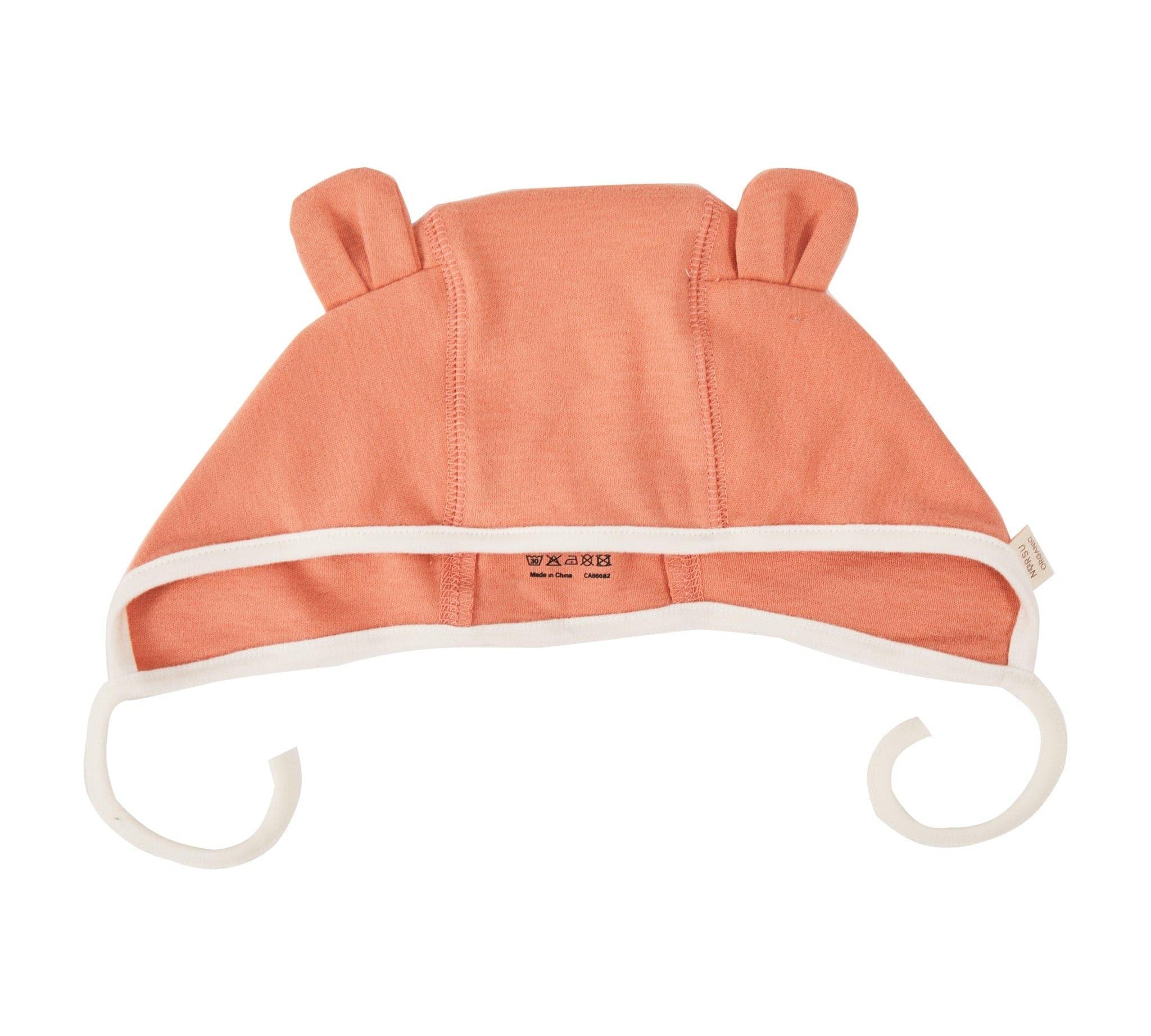 Organic Baby Bonnet Hat-Melon | Norsu-Organic