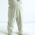 Organic Cotton Baby Legging-Grey Green - NORSU-ORGANIC