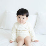 Baby Organic Cotton Long Sleeve Onesie-Little Precious - NORSU-ORGANIC