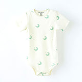 Baby Organic Cotton Short Sleeve Onesie-Midnight - NORSU-ORGANIC